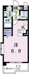エレンシア【3階】の間取り