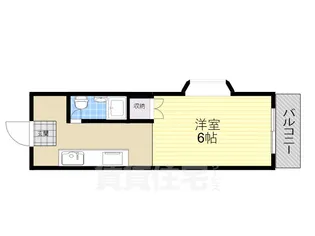 村井マンション【3階】の間取り