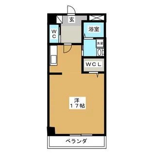Benvenuto新宮【2階】の間取り