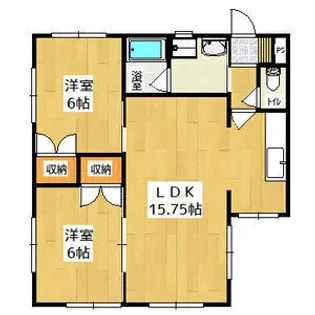 プロミネンス【3階】の間取り