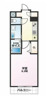 メルキオール【2階】の間取り