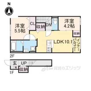 LeraPirica【2階】の間取り