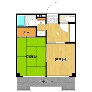 ルシール1【3階】の間取り