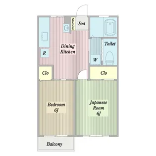 ウインズハイム【2階】の間取り