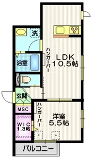 ドミール昌和【2階】の間取り
