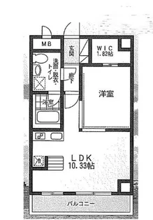 ダイワティアラ村上III【6階】の間取り