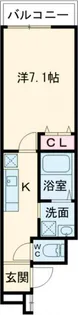フジパレス堺中長尾【2階】の間取り