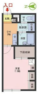 パレーゼ丸山【1階】の間取り