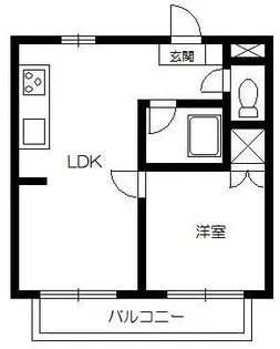 パステル日吉【4階】の間取り