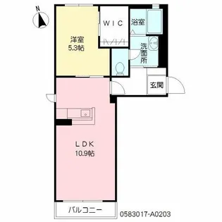 ソルシエロ【2階】の間取り