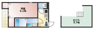 ハルメゾン【2階】の間取り