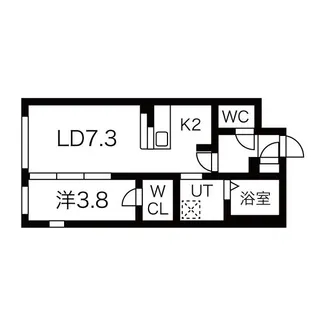 tocotama terrace池上【2階】の間取り