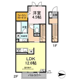 Cozy space【2階】の間取り