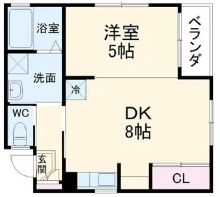 グランツSK【1階】の間取り
