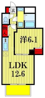 ハイム ミモザ【9階】の間取り