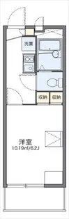 レオパレス匠【2階】の間取り
