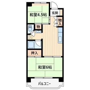 DRホームズ川口元郷【3階】の間取り