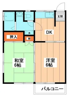 トウスイハウス【2階】の間取り