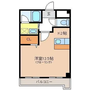 ファイブシティ【6階】の間取り