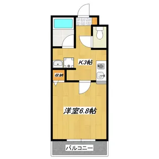 アマービレスト【1階】の間取り