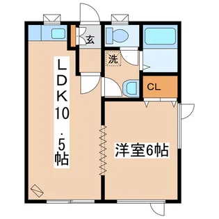 ハーバーシティ浦見 No.9【2階】の間取り