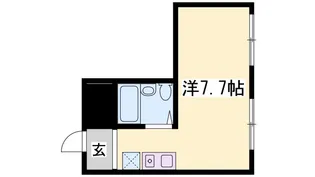 しらさぎメモリアル【1階】の間取り