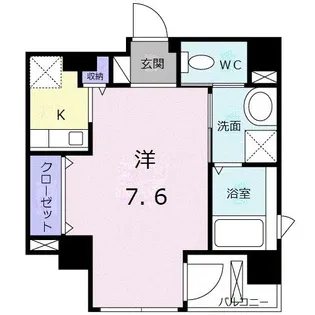 カーサ ボニータ【2階】の間取り