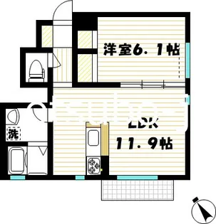 カサステラ【1階】の間取り