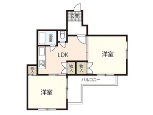 エイトバレー54【5階】の間取り