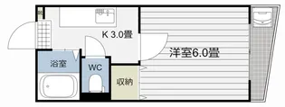 めまさビル【4階】の間取り