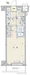 ルーブル川崎上平間弐番館【3階】の間取り