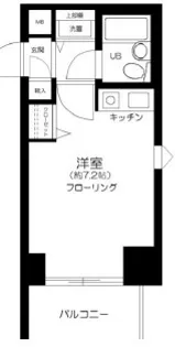三の輪シティハウス【1階】の間取り