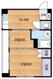 椿ビル【5階】の間取り