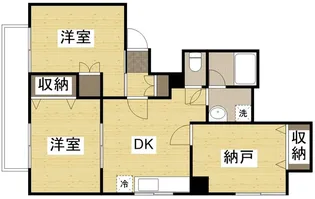 グリーン金剛マンション【3階】の間取り