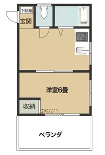 ヴィヴレ中里【3階】の間取り