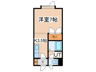 インペリアルスカイ【2階】の間取り