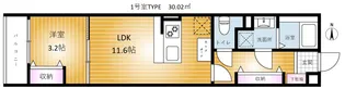 REVENE習志野【1階】の間取り