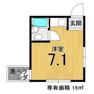 コーポ順【2階】の間取り