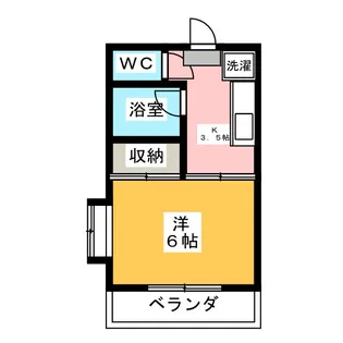 ラークハウス【1階】の間取り