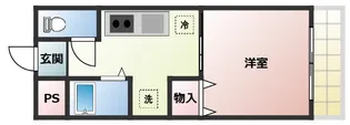 ハイデルベルク【1階】の間取り