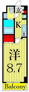 アルファコート青砥4【3階】の間取り