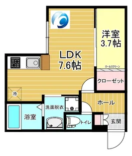 BASE【5階】の間取り