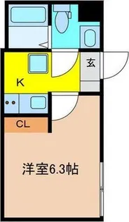 田端新町テラス【1階】の間取り