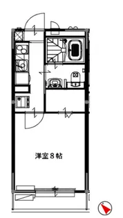 ウィルフォレスト【3階】の間取り
