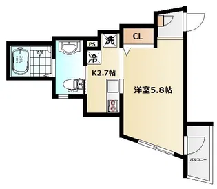 グランパーム船橋【2階】の間取り