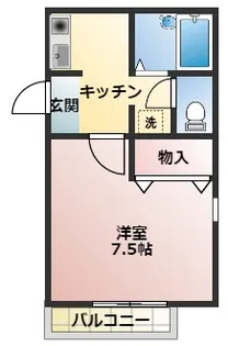 サザン雅【2階】の間取り