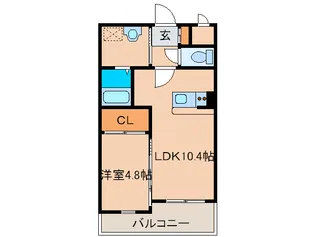 エレガンス泉【2階】の間取り