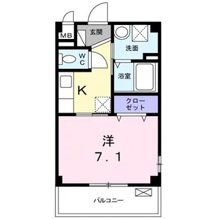 スパーチ【1階】の間取り