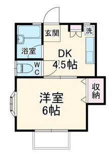 パレット【2階】の間取り