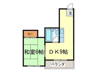 メゾン京橋【3階】の間取り